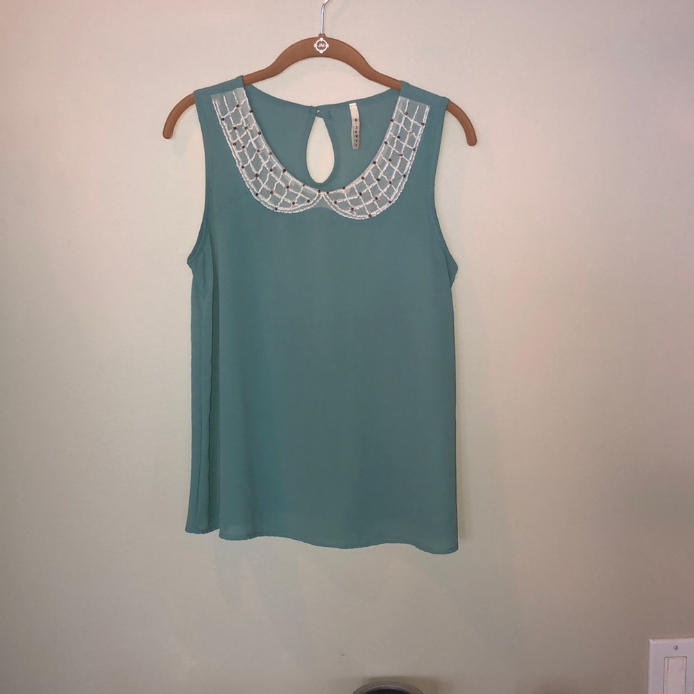 Blue Tank Top